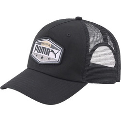Puma Καπέλο Jockey με Δίχτυ Snapback Υφασμάτινο Μαύρο 6024046-01