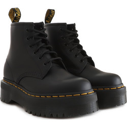 Dr. Martens 101 Quad Γυναικεία Αρβυλάκια Πλατφόρμα Δερμάτινα Μαύρα 27753001