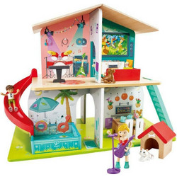 Hape Musical Dollhouse Κουκλόσπιτο E3411