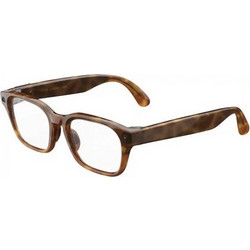 Meta Glasses Adventurer Classic Tortoise Frame, Clear Lens, Standard & Adjustable Bridge (SK-1001880-01)