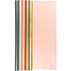 CLAIREFONTAINE 3295796 ΧΑΡΤΙ ΠΕΡΙΤΥΛΙΓΜΑΤΟΣ ΚΡΑΦΤ 0,70 x 2m. ΙΡΙΔΙΖΩΝ (ΔΙΑΦΟΡΑ ΧΡΩΜΑΤΑ)