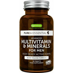 Igennus Pure Essentials Advanced Multivitamin & Minerals For Men 60 Ταμπλέτες
