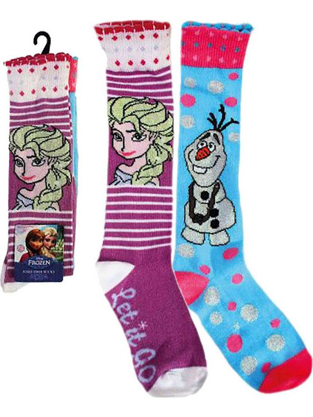 ΚΑΛΤΣΕΣ ΨΗΛΕΣ FROZEN ΣΕΤ=2 ΖΕΥΓΑΡΙΑ 1 SIZE (No:32-35) Disney 701570558150