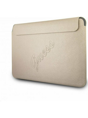 Guess Saffliano GUCS13PUSASLG Θήκη Laptop 13" Light Gold