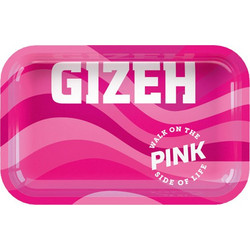 Gizeh Rolling Tray Δίσκος Ροζ - Small (17x27cm)