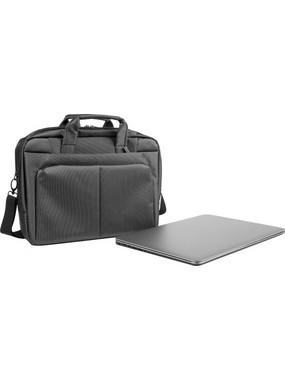 Natec Gazelle NTO-0812 Τσάντα Laptop Ώμου 16" Grey
