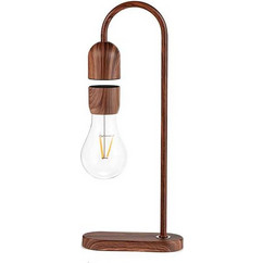 ΦΩΤΙΣΤΙΚΟ ΞΥΛΙΝΟ ΕΠΙΤΡΑΠΕΖΙΟ GINGKO EVARA LIGHTBULB WALNUT G029WT