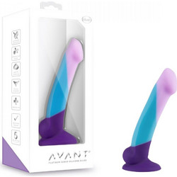 Blush Avant D16 Haze Dildo με Βεντούζα 17.8cm Μωβ