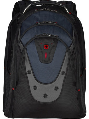 Wenger Ibex Backpack Laptop 17" Black / Blue