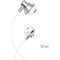 Hoco M75 Handsfree Earbud 3.5mm Silver Hoco M75 Handsfree Earbud 3.5mm Silver