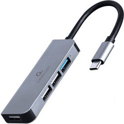 Gembird UHB-CM-U3P1U2P3-01 USB Hub 3.0 USB-C με 4 Θύρες USB-A
