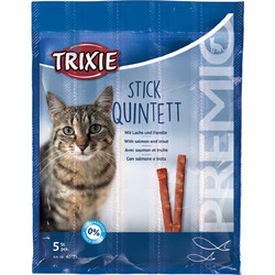 Trixie Premio Stick Quintett Salmon & Mackerel 5x5gr