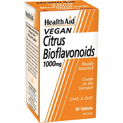 Health Aid Vegan Citrus Bioflavonoids 1000mg 30 Ταμπλέτες