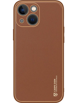 Dux Ducis Yolo Back Cover Brown (iPhone 14 Plus)