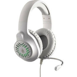 Spartan Gear Medusa Gaming Headset Over Ear White Grey