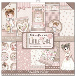 Stamperia Little Girl Φύλλα Scrapbooking Διπλής Όψης 190gr/m 10 τμχ 10τμχΚωδικός: 40108732