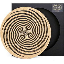 Simply Analog Turnable Cork Mat με Print-Vertigo