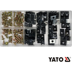 Yato ΥΤ-06780 Σετ Βίδες και Κλιπς Αυτοκινήτου 170τεμ