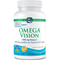 Nordic Naturals Omega Vision Ιχθυέλαιο 1460mg Λεμόνι 60 Μαλακές Κάψουλες