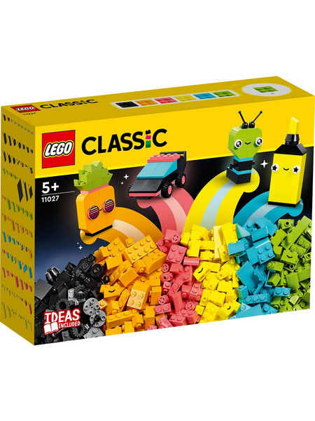 Lego Classic Creative Neon Fun για 5+ Ετών 11027