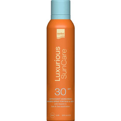 InterMed Luxurious Sun Care Antioxidant Invisible Αντηλιακό Spray Σώματος SPF30 200ml