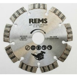 REMS ΔΙΣΚΟΣ ΚΟΠΗΣ ΜΕ ΑΔΑΜΑΝΤΑ LS-TURBO O 125MM 185021