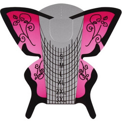 Double Thick Butterfly Φόρμες Νυχιών 500τμχ
