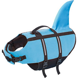 Σωσίβιο Θαλάσσης για Σκύλους Nobby Vest Shark Καρχαρίας Γαλάζιο XL 45 Cm