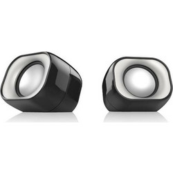 Nilox NXAPC01 Ηχεία Υπολογιστή 2.0 2W Silver Black