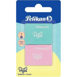 Pelikan Γομολάστιχες Pastel RPA 2Τμχ -5 Σχέδια-1Τμχ (818100)