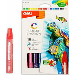 DELI ΛΑΔΟΠΑΣΤΕΛ ΧΑΡΤ. BLISTER 24ΧΡ COLOR EMOTION, 231.941909
