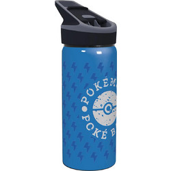Stor Pokemon Παιδικό Μπουκάλι Θερμός Ανοξείδωτο με Καλαμάκι Μπλε 710ml