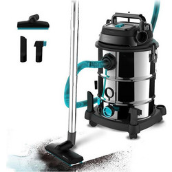 Cecotec Conga RockStar Wet&Dry Steel CEC-08113 Σκούπα Υγρών / Στερεών 1600W με Κάδο 30lt