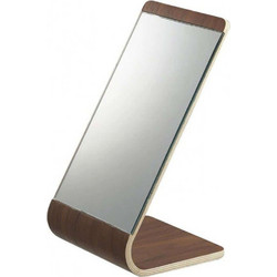 Καθρέπτης Επιτραπέζιος Rin YMZK6737 13x12x23,3cm Brown Yamazaki Ξύλο,Γυαλί