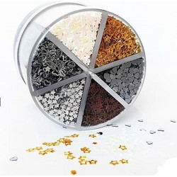 ΑΛΑΤΙΕΡΑ INTERDRUK SHAKERS ΠΟΥΛΙΕΣ ΜΕ STRASS 6ΣΧ. 50GR