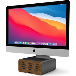 Twelve South HiRise Pro Adjustable Βάση για Apple iMAC - TW-12-1719 - WALNUT ΚΑΦΕ ΑΣΗΜΙ