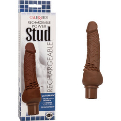 CalExotics Power Stud Ρεαλιστικός Δονητής 19cm Καφέ