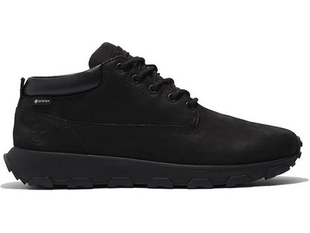 Timberland Ανδρικά Μποτάκια Δερμάτινα Μαύρα Αδιάβροχα TB0A5YAN015