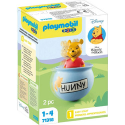 Playmobil 1-2-3 Ο Γουίνι με Ένα Βάζο Μέλι για 1-4 Ετών 71318