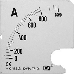 Adeleq Πλάκες Ενδείξεως Αμπερομέτρων 96x96cm 800/5Α 11-48007