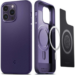 Spigen Mag Armor Back Cover Navy Blue (iPhone 14 Pro Max)