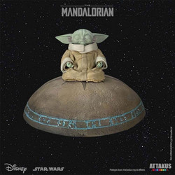 Attakus Star Wars The Mandalorian Classic Collection Grogu Summoning The Force 13cm
