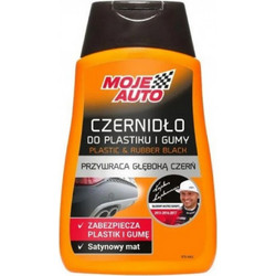Moje Auto Plastic & Rubber Gel Black 250ml