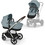 Cybex EOS Lux Καρότσι Μωρού 2 σε 1 Sky Blue