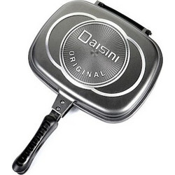 Newest Daisini Διπλή Ομελετιέρα Αλουμινίου Αντικολλητική 36cm