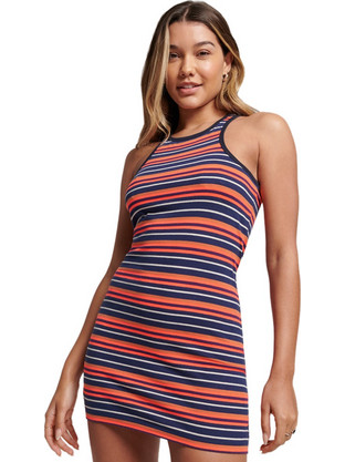 Superdry Mini Καλοκαιρινό Καθημερινό Φόρεμα Πολύχρωμο W8011412A-8TD