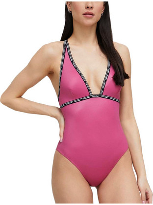 Calvin Klein Ολόσωμο Μαγιό Ροζ KW0KW02075-VUX