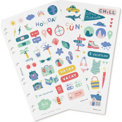ΑΞΕΣΟΥΑΡ ORGANISER FILOFAX ΑΥΤΟΚΟΛΛΗΤΑ - EVERYDAY TRAVEL STICKERS 132912