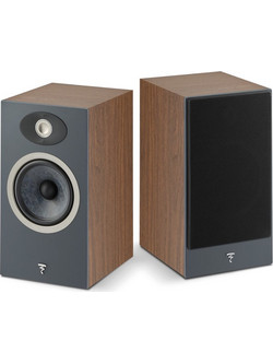 Focal Theva No1 Ζεύγος Ηχείων Hi-Fi Βιβλιοθήκης 100W 2 Δρόμων Dark Wood
