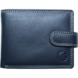 ALPHA STATUS 10111-0 RFID NAVY BLUE ΔΕΡΜΑΤΙΝΟ ΠΟΡΤΟΦΟΛΙ